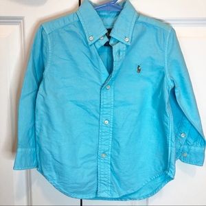 Blue Ralph Lauren shirt